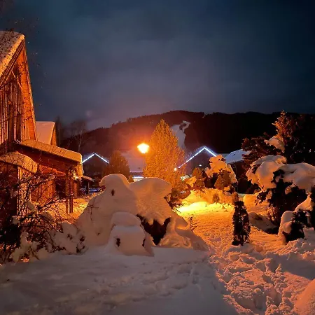 Ferienhaus Kreischberg - Silberhirschen Huette Sankt Lorenzen ob Murau Extérieur photo